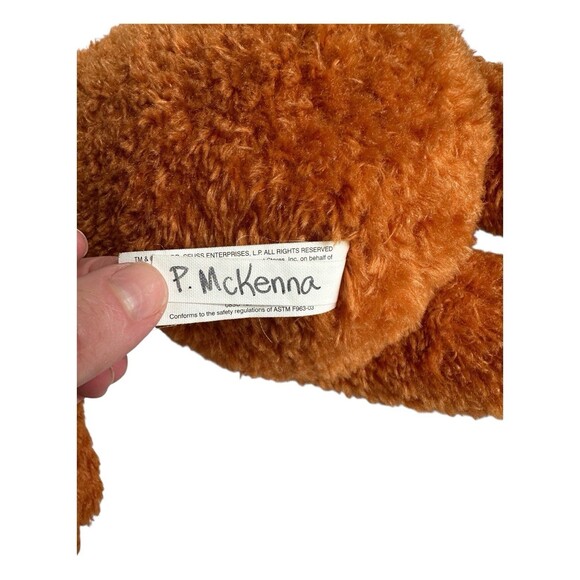 Dr Seuss Hop On Pop Plush Brown Bear 16 in 1963 Vintage Stuffed Animal Toy - Picture 8 of 14